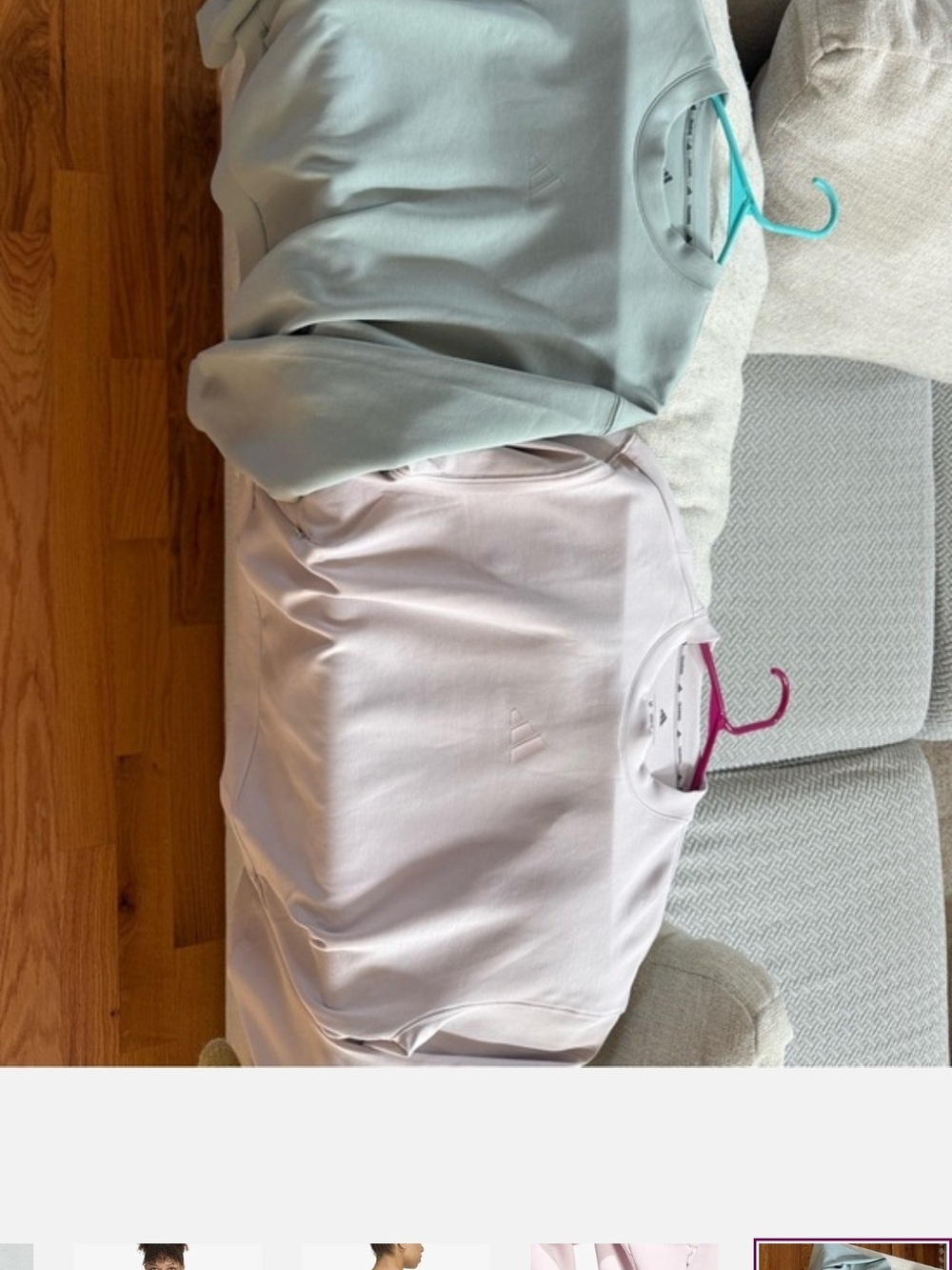 adidas  Crewneck Sweatshirts in Pale Pink Brand New Have In Other Color Too List